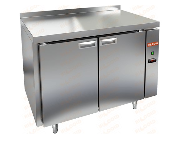 Холодильный стол HICOLD GN 11/TN Р, без агрегата, 2 двери (-2...+10°С)